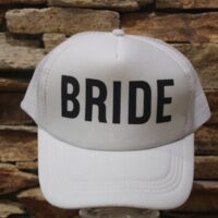 bride baseball sapka fehér – lánybúcsú menyasszonyi sapka