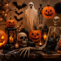 Halloween dekorációk
