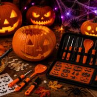 Halloween tökfaragó készletek és eszközök