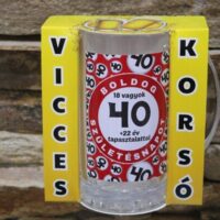 Boldog 40. születésnapot söröskorsó – Vicces ajándék | PartyBallon