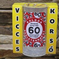 Boldog 60. születésnapot söröskorsó – Vicces ajándék | PartyBallon