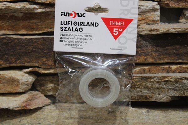 lufi tartó girland – praktikus lufidekoráció partykhoz | partyballon