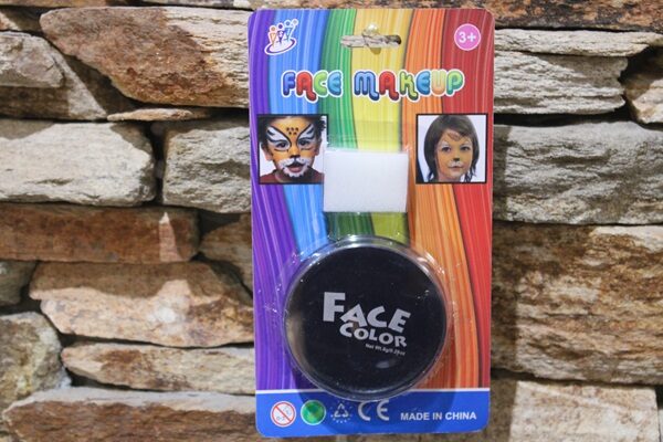 fekete arc és testfesték – farsangi és halloweeni smink | partyballon